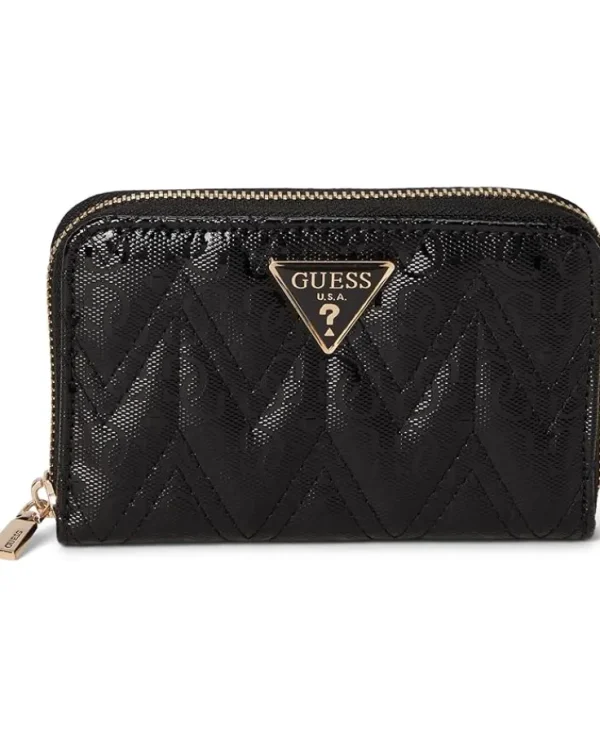 GUESS Wallets<Adelard Medium Zip Around Wallet Black