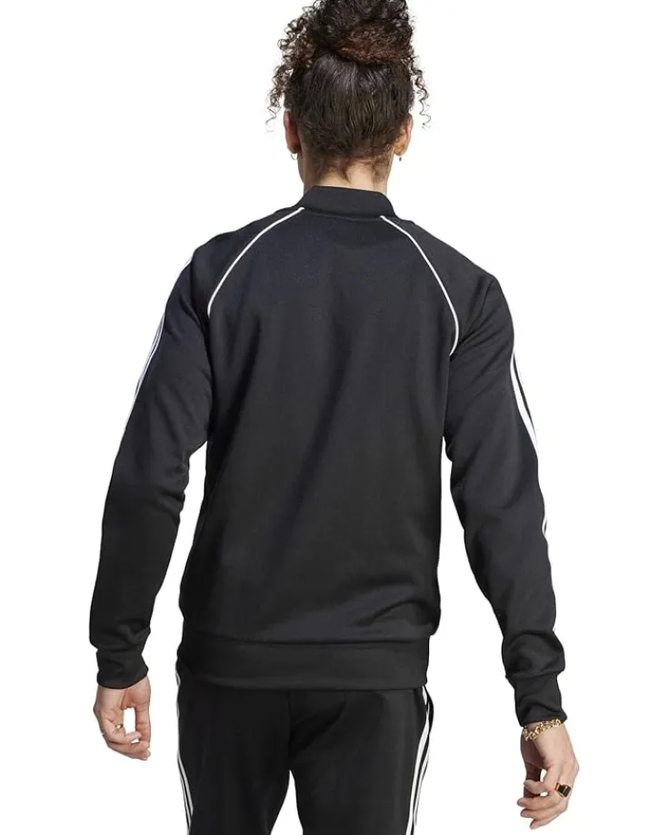 adicolor_classics_superst_1.webp adidas Originals Coats & Outerwear<Adicolor Classics Superstar Track Top in Primeblue Black/White