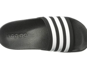 adidas Kids Adaptive | Sandals<Adilette Shower Slide (Toddler/Little Kid/Big Kid) Black/White/Black