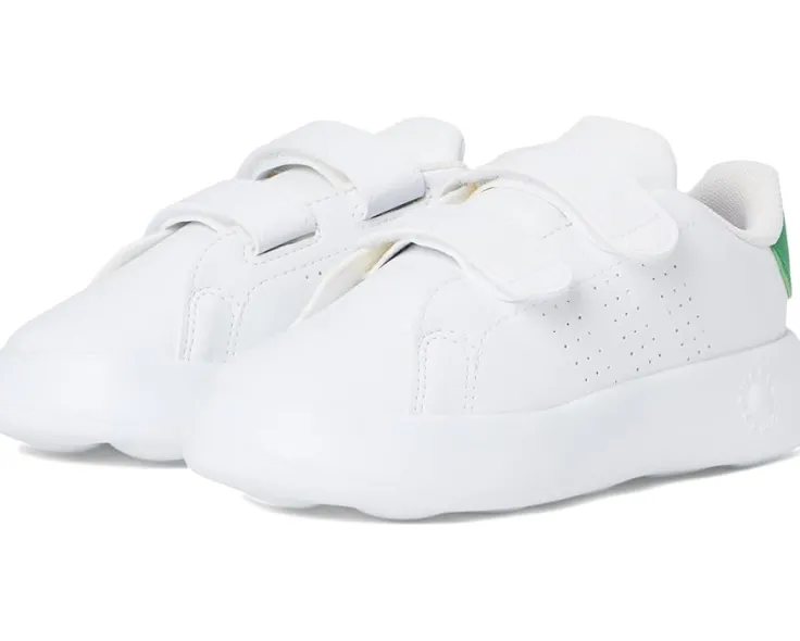 advantage_toddler_0.webp adidas Kids Adaptive | Adaptive<Advantage (Toddler) White/White/Green