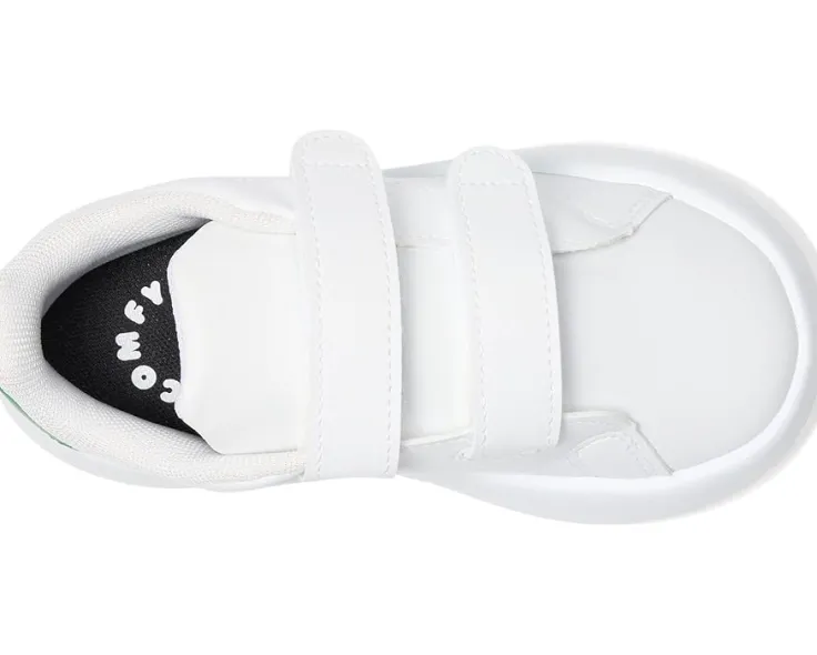 advantage_toddler_1.webp adidas Kids Adaptive | Adaptive<Advantage (Toddler) White/White/Green