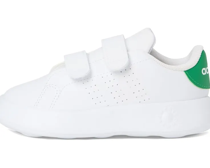 advantage_toddler_3.webp adidas Kids Adaptive | Adaptive<Advantage (Toddler) White/White/Green