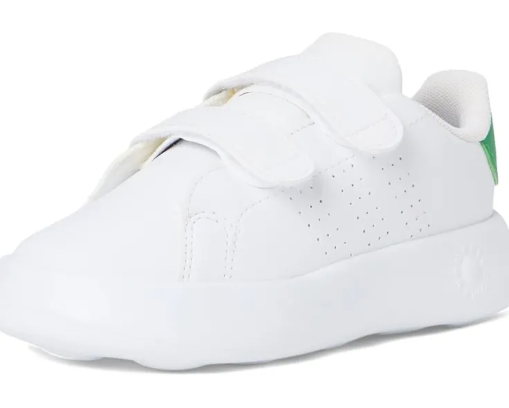 advantage_toddler_6.webp adidas Kids Adaptive | Adaptive<Advantage (Toddler) White/White/Green