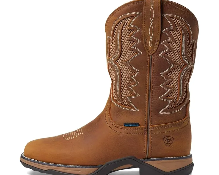 anthem_venttek_waterproof_3.webp Ariat Cowboy Boots<Anthem VentTEK Waterproof Western Boot Toasted Wheat