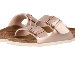 Birkenstock Kids Adaptive | Sandals<Arizona (Toddler/Little Kid/Big Kid) Electric Metallic Copper