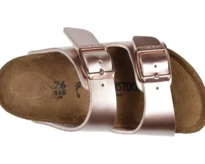 Birkenstock Kids Adaptive | Sandals<Arizona (Toddler/Little Kid/Big Kid) Electric Metallic Copper