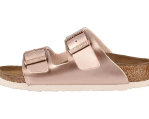 Birkenstock Kids Adaptive | Sandals<Arizona (Toddler/Little Kid/Big Kid) Electric Metallic Copper