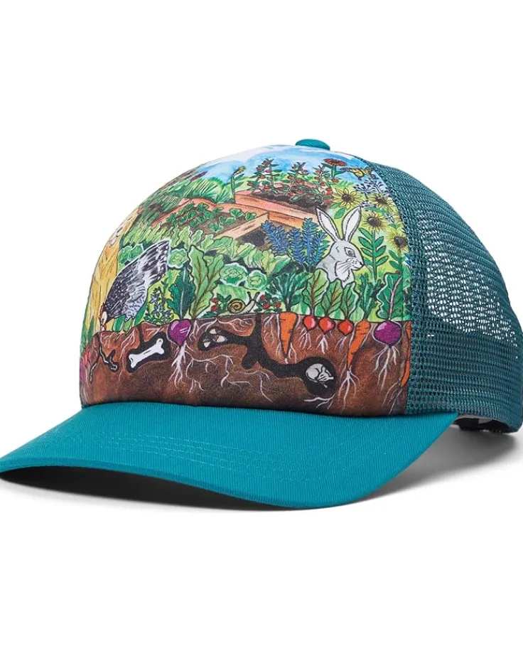 artist_series_trucker_tod_0.webp Sunday Afternoons Hats<Artist Series Trucker (Toddler/Little Kids/Big Kids) Garden Party