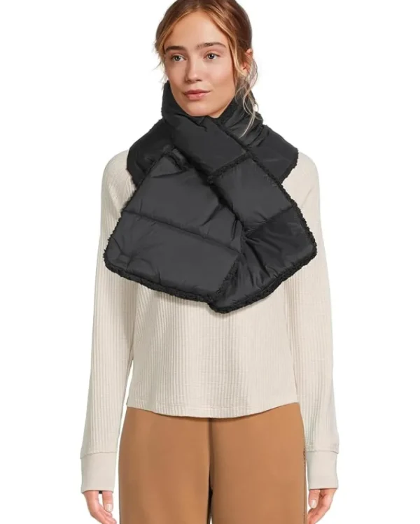 UGG Scarves<Aw fluff Rev Scarf Black