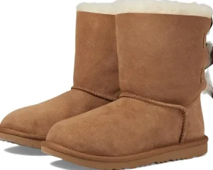 UGG Kids Boots<Bailey Bow II (Little Kid/Big Kid) Chestnut