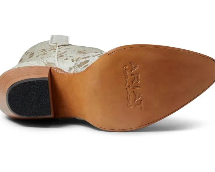 bandida_western_boot_2.webp Ariat Cowboy Boots<Bandida Western Boot White Metallic Hair On