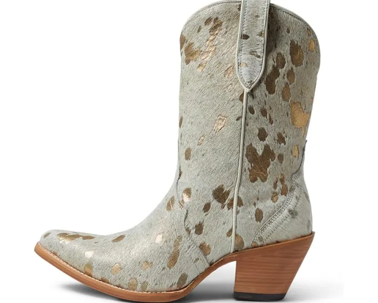 bandida_western_boot_3.webp Ariat Cowboy Boots<Bandida Western Boot White Metallic Hair On