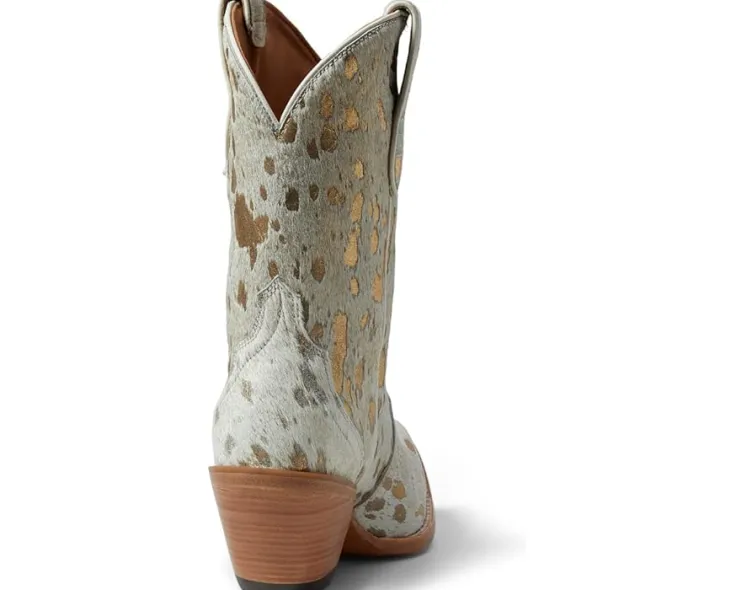 bandida_western_boot_4.webp Ariat Cowboy Boots<Bandida Western Boot White Metallic Hair On