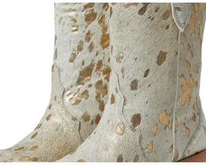 Ariat Cowboy Boots<Bandida Western Boot White Metallic Hair On