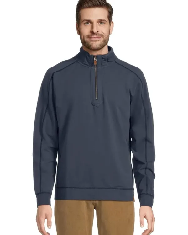 Tommy Bahama Hoodies & Sweatshirts<Ben And Terry Half Zip Ocean Deep