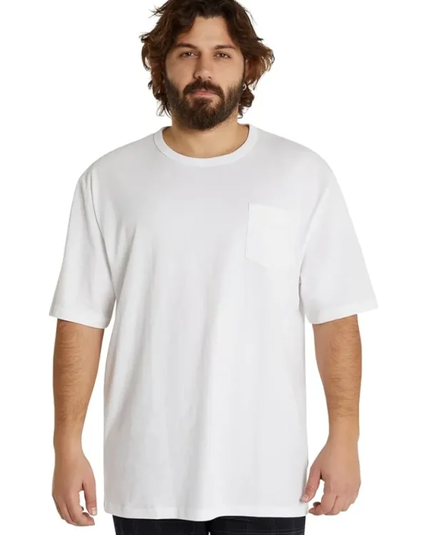 Johnny Bigg Big & Tall<Big & Tall Global Oversized Tee White
