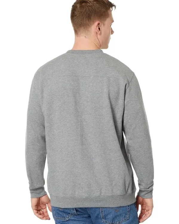 Columbia Big & Tall<Big & Tall Hart Mountain™ II Crew Charcoal Heather