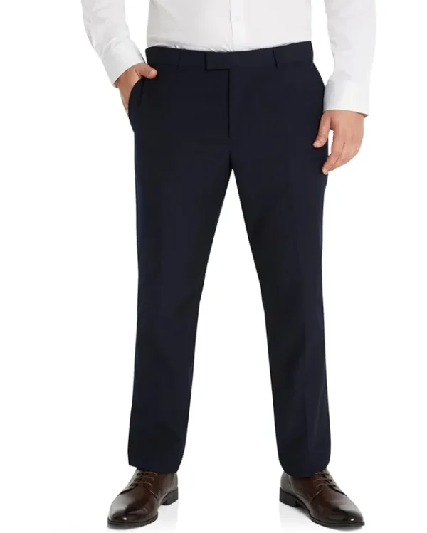 Johnny Bigg Big & Tall<Big & Tall Raymond Slim Elastic Pants Navy
