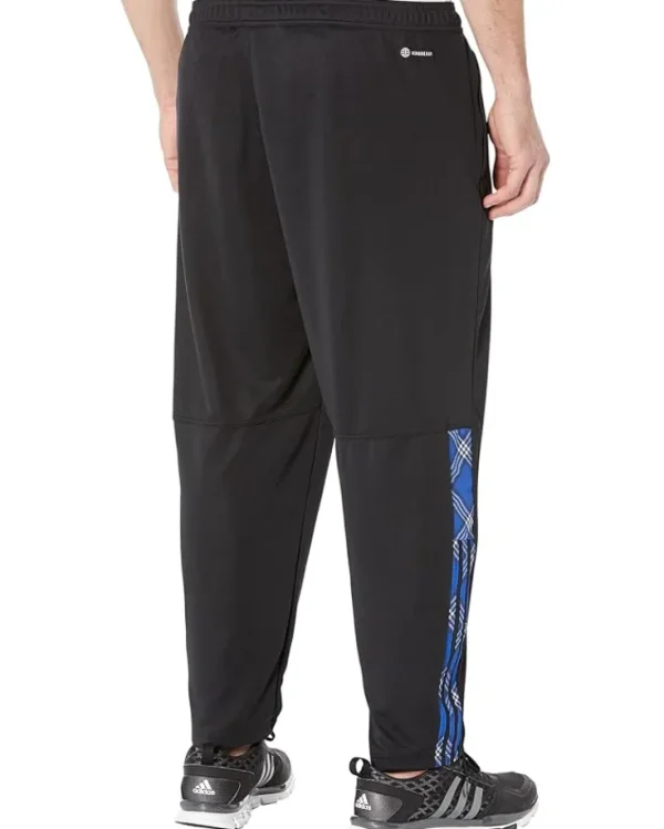 adidas Big & Tall<Big & Tall Tiro '21 7/8 Pants Black/Team Royal Blue