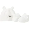 UGG Kids Hats<Bixbee and Beanie (Infant/Toddler) Blanc De Blanc
