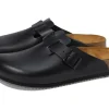 Birkenstock Adaptive | Adaptive<Boston Super Grip (Unisex) Black Leather
