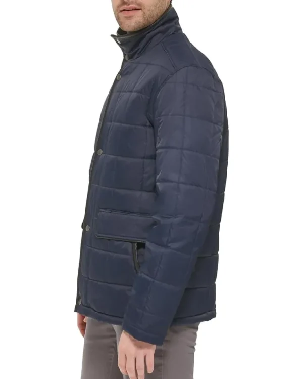 Cole Haan Coats & Outerwear<Box Quilt Jacket Navy 1