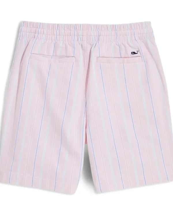 Vineyard Vines Kids Shorts<Boys Pull-On Oxford Shorts (Little Kid) Pink Blossom