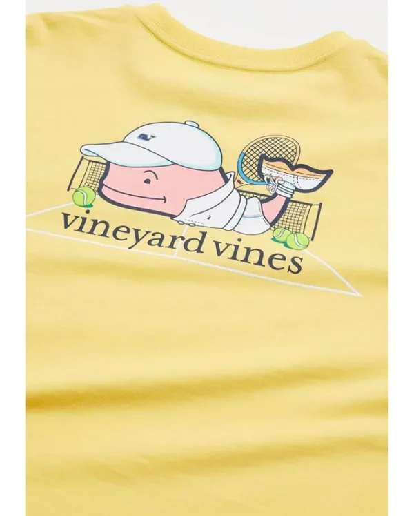 Vineyard Vines Kids Shirts & Tops<Boys' Tennis Player Whale Short Sleeves (Little Kid) Lemon Twist