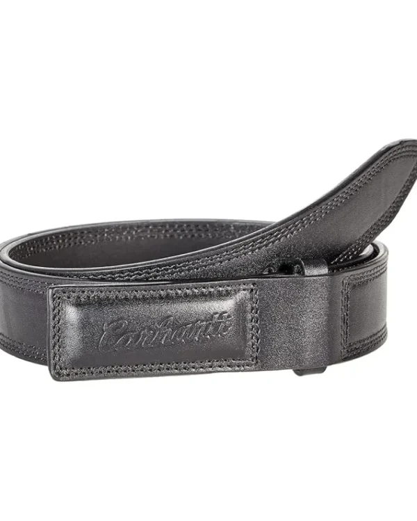 Carhartt Belts | Belts<Bridle Leather Scratchless Belt Black/Black Finish