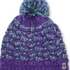 Spyder Kids Hats<Brrr Berry Hat (Little Kid/Big Kid) Purple Flash