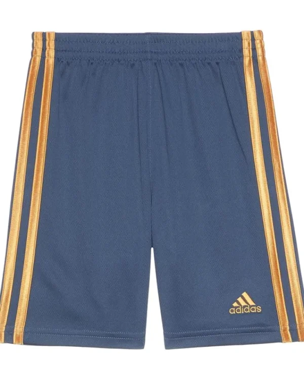 adidas Kids Shorts<C 3S Mesh Short 24(Toddler/Little Kid) Black/Red