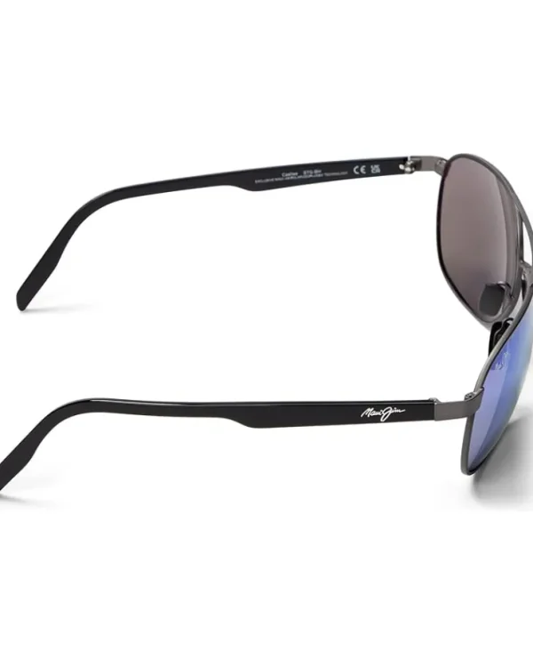 Maui Jim Sunglasses & Eyewear | Sunglasses<Castles Matte Black Varnish w/D Havana