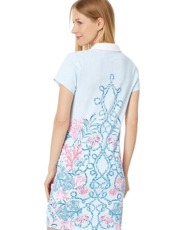 Lilly Pulitzer Dresses<Cayo Costa Dress Upf 50+ Multi Naut Today Engineered Luxletic Dress