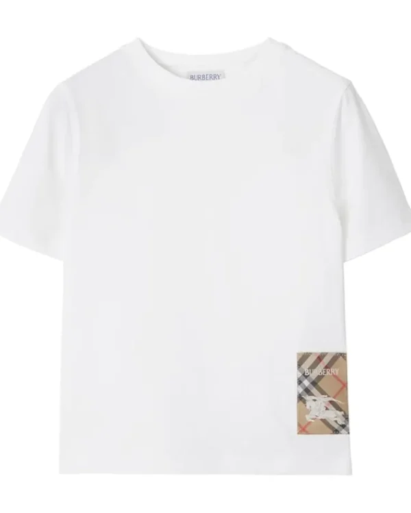 Burberry Kids Shirts & Tops<Cedar EKD Label T-Shirt (Infant/Toddler) Black