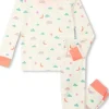 Hatley Kids Pajamas | Pajamas<Charms Cotton Pajama Set (Toddler/Little Kid/Big Kid) Natural