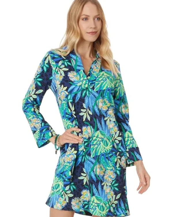 Lilly Pulitzer Dresses<Chessie Upf 50+ Dress Multi The Hottest Spot