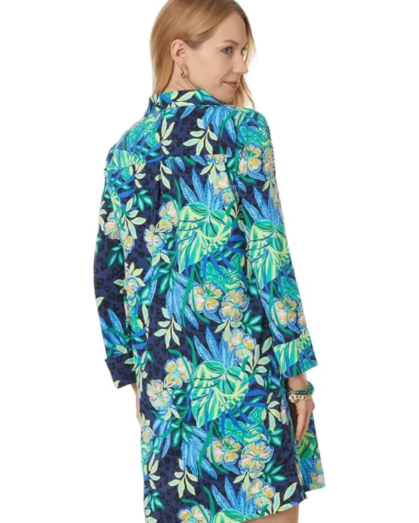 Lilly Pulitzer Dresses<Chessie Upf 50+ Dress Multi The Hottest Spot