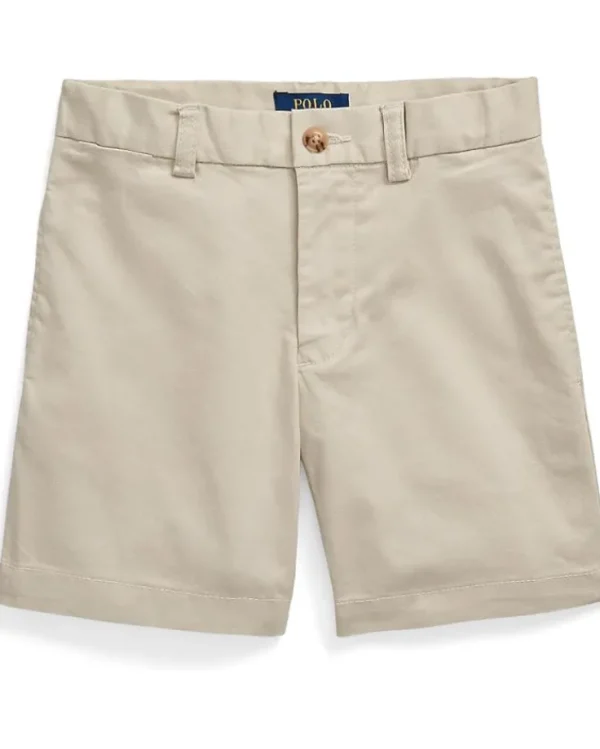Polo Ralph Lauren Kids Shorts<Chino-Flat Front Shorts (Toddler/Little Kids) Basic Sand