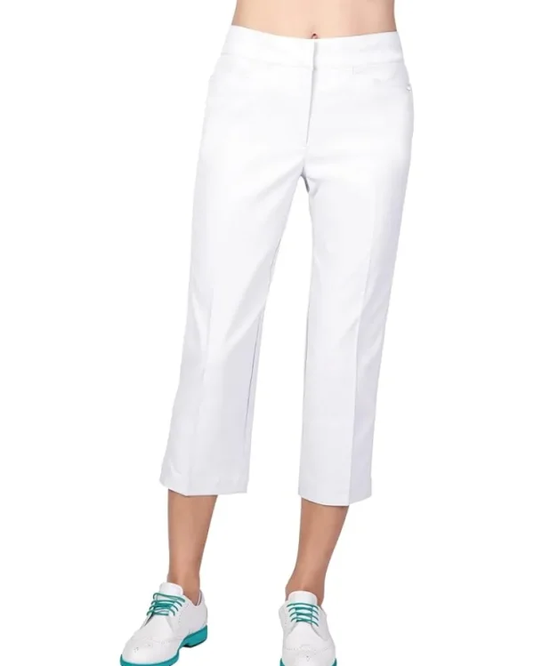 Tail Activewear Pants<Classic Capris Chalk