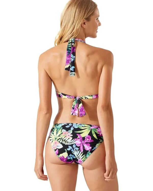 Tommy Bahama Swimwear & Cover Ups<Coastal Gardens Reversible Halter Black Reversible