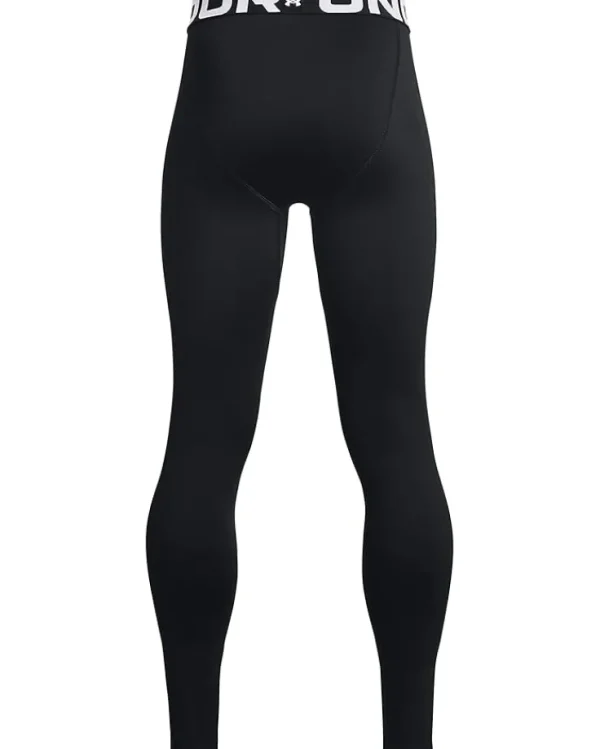 Under Armour Kids Adaptive | Pants<ColdGear Armour Leggings (Big Kids) Black/White