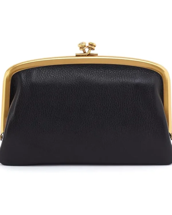 HOBO Wallets<Cora Medium Frame Wallet Black