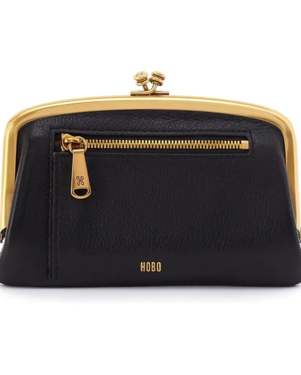 HOBO Wallets<Cora Medium Frame Wallet Black