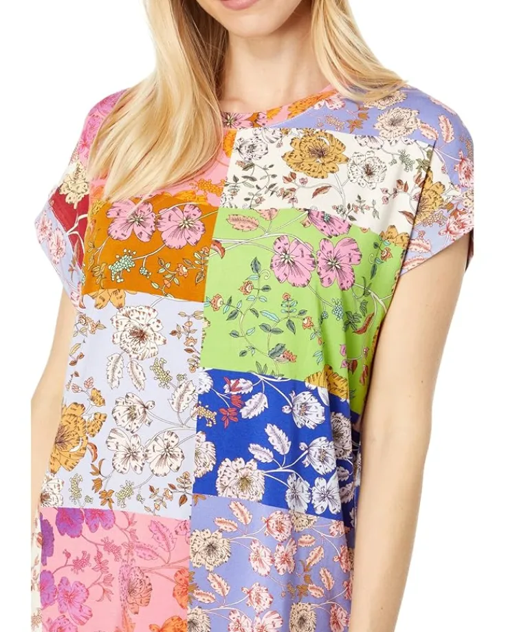 cosmo_relaxed_tee_2.webp Johnny Was Shirts & Tops<Cosmo Relaxed Tee Multi