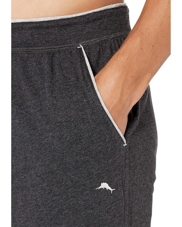 cotton_modal_heather_loun_3.webp Tommy Bahama Sleepwear<Cotton Modal Heather Lounge Pants Black Heather