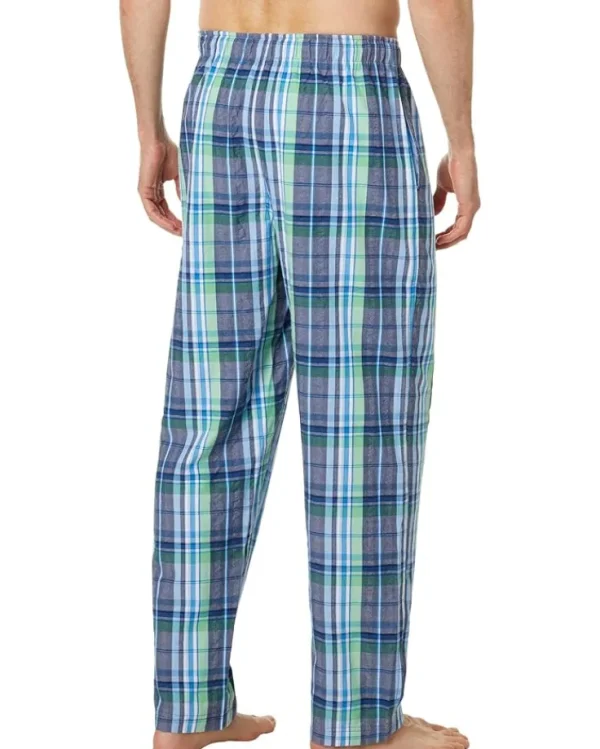 Tommy Bahama Sleepwear<Cotton Seersucker Pants Navy Plaid