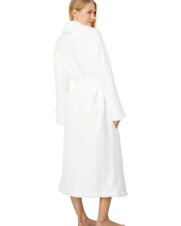 Barefoot Dreams Sleepwear<CozyChic® Robe Dove/Cream