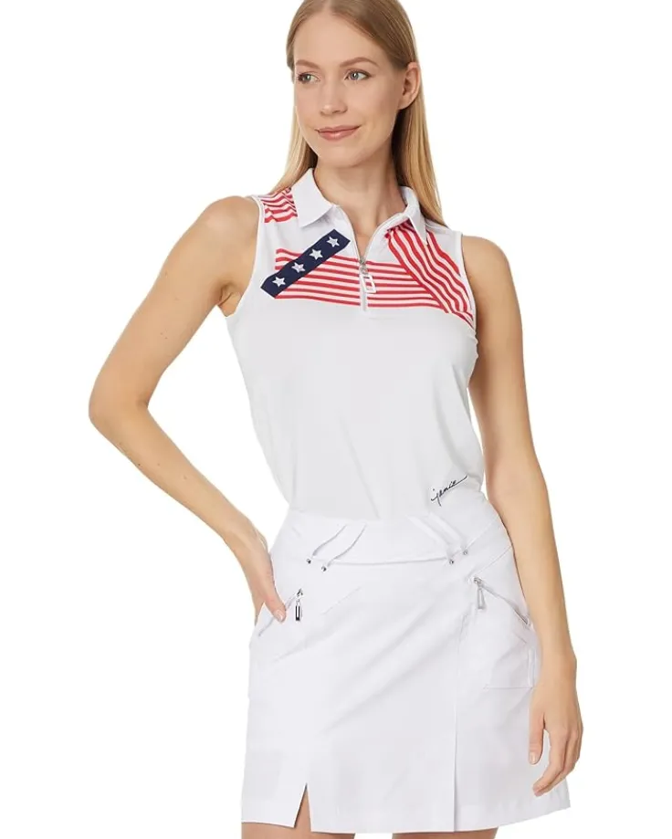 crossings_sleeveless_top_0.webp Jamie Sadock Activewear<Crossings Sleeveless Top Sugar