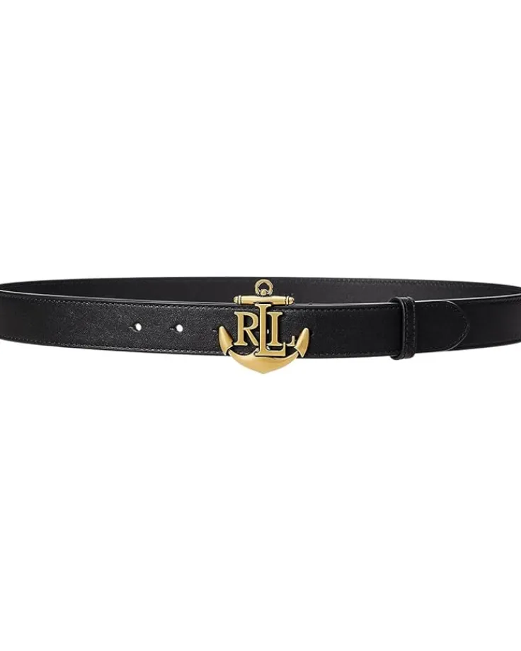 d_anchorbeltmedium_0.webp Lauren Ralph Lauren Belts<3D Anchor-Belt-Medium Black
