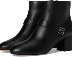 Kate Spade New York Heels<Dakota Zip Up Mid Heeled Bootie Black